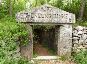 Monte San Michele Schönburg Tunnel