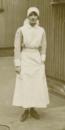 Vera Brittain when a VAD nurse.
