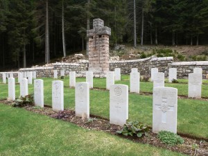 Barenthal Military Cemetery graves