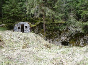 British bunkers, Barenthal Road.