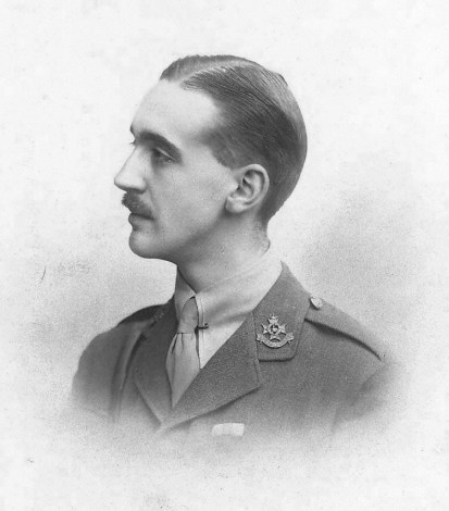 Edward Brittain after the award of the Military Cross (Literary Executors for the Vera Brittain Estate, 1970 and The Vera Brittain Fonds, McMaster University Library)