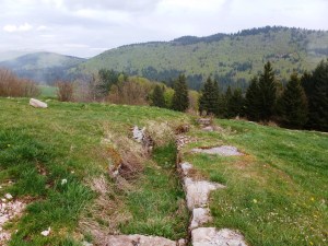 Monte Zovetto trench 2