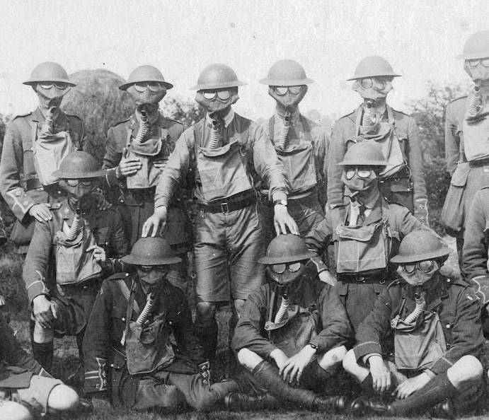 Officers in Small Box Respirators