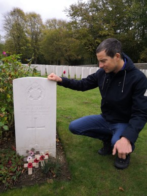 Simon Jones Battlefield Tour bear grylls